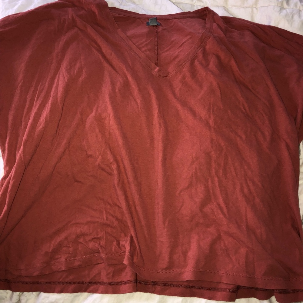 Arie Burnt Orange Crop Top